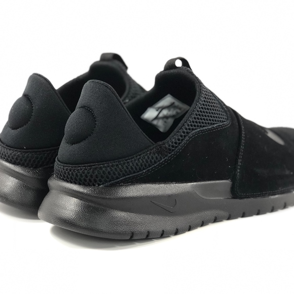 benassi slp black sneakers